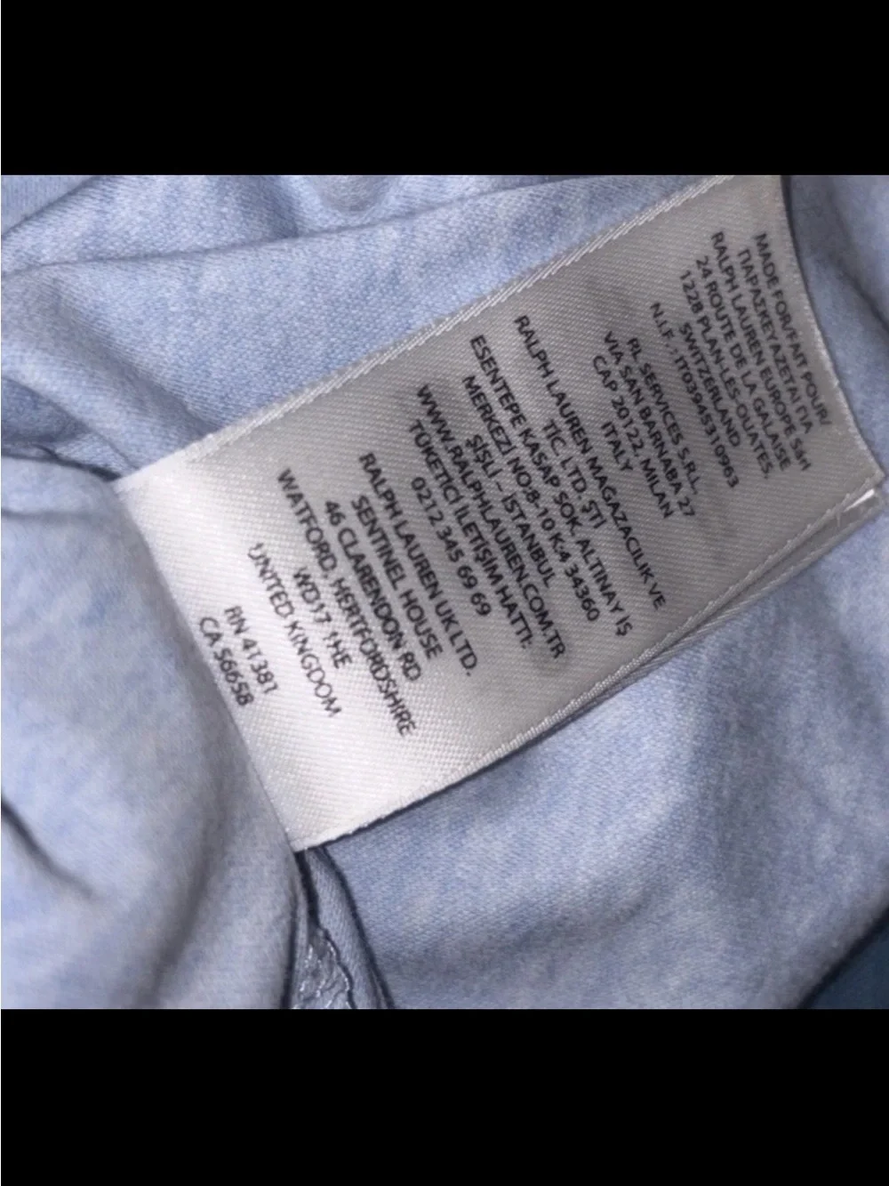 Polo Ralph Lauren Y2K Shirt Sleeve Polo Shirt Custom Slim Fit SZ.L